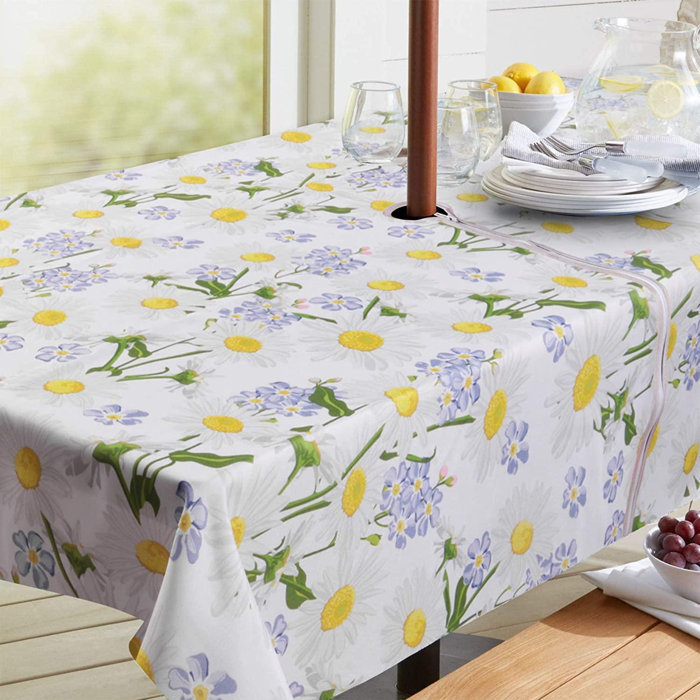 Red Barrel Studio® Spring & Summer Outdoor Tablecloth Waterproof